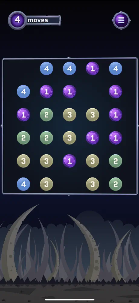 Screenshot 2 – Chain reaction gameplay